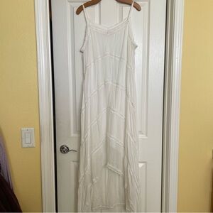 Sundance white High Low Maxi dress xl